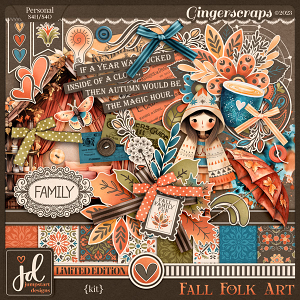 Fall Folk Art {Kit} LIMITED EDITION