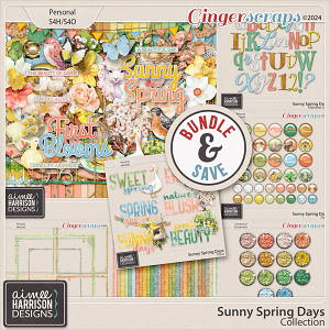 Sunny Spring Days Collection by Aimee Harrison