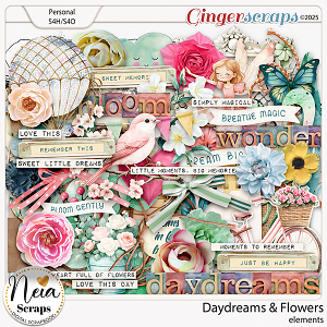 Daydreams & Flowers - Elements - by Neia Scraps