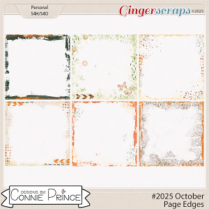 #2025 October - Page Edges by Connie Prince