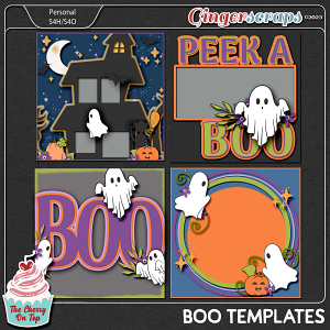 The Cherry On Top Boo Templates