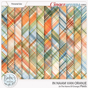 In Naam Van Oranje Plaids by Ilonka's Designs 