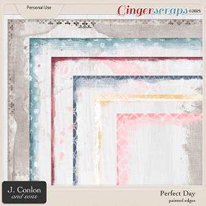 Perfect Day Painted Edges by J. Conlon and Sons