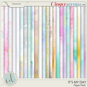 It's My Day Paper Pack by Ilonka's Designs