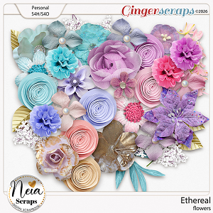 Ethereal - Flowers - by Neia Scraps