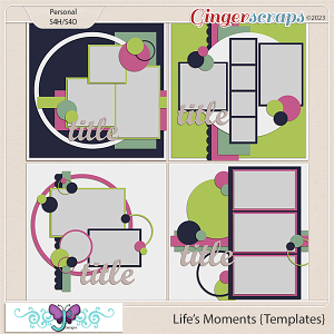 Life's Moments {Templates} by Triple J Designs