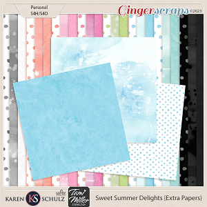 Sweet Summer Delights Extra Paper Pack