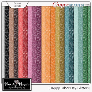 Happy Labor Day - Glitters by Memory Mosaic