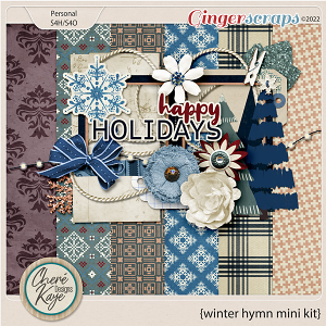 Winter Hymn Mini Kit by Chere Kaye Designs