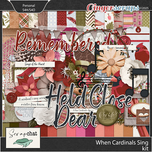 When Cardinals Sing Kit by ScrapChat Designs
