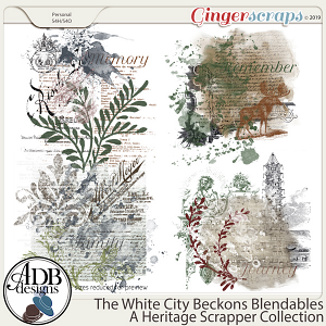 The White City Beckons Blendables by ADB Designs