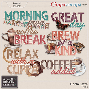 Gotta Latte Titles by Aimee Harrison