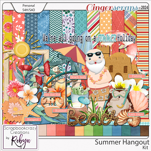 Summer Hangout Kit by Scrapbookcrazy Creations