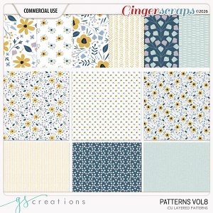 Patterns Vol08 (CU) by GS Creations