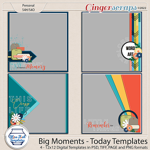 Big Moments - Today Templates by Miss Fish