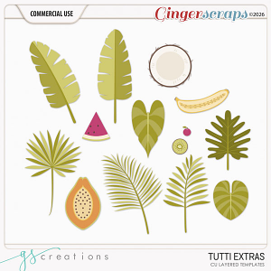Tutti Extras Layered Templates (CU) by GS Creations