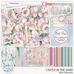 Castle In The Sand Mini Collection by Ilonka's Designs