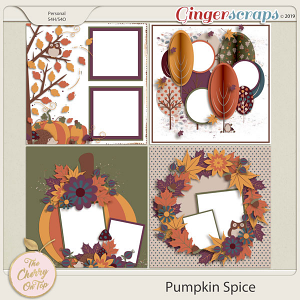 The Cherry On Top:  Pumpkin Spice Templates