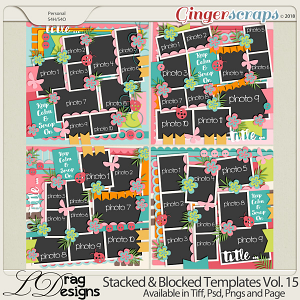 Stacked & Blocked Templates Vol.15 by LDragDesigns