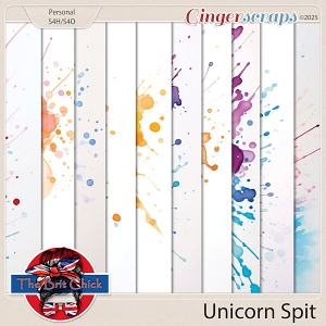 Unicorn Spit Splash Papers By The Brit Chick
