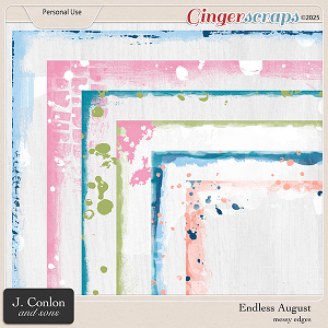 Endless August Painted Edges by J. Conlon and Sons