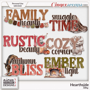 Hearthside Titles by Aimee Harrison