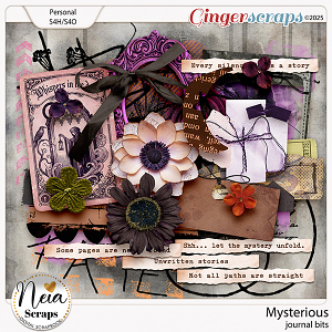 Mysterious - Journal Bits - by Neia Scraps