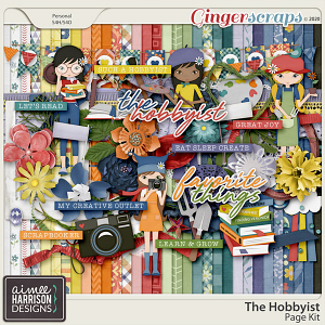 The Hobbyist Page Kit by Aimee Harrison