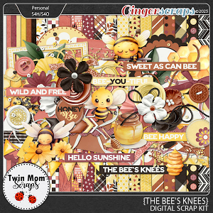 The Bees Knees - KIT by Twin Mom Scraps