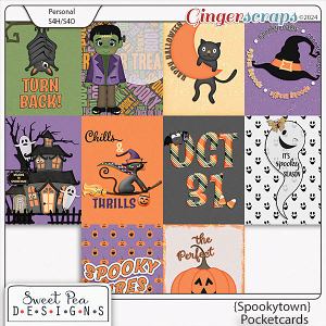 Spookytown Pocket Cards