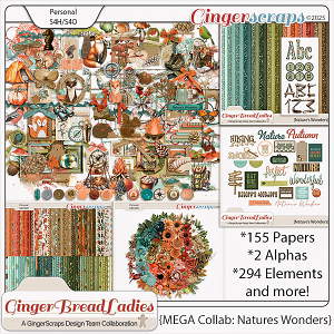 GingerBread Ladies MEGA Collab: Nature's Wonders