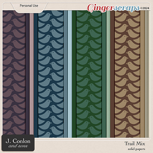 Trail Mix Solid Papers by J. Conlon and Sons