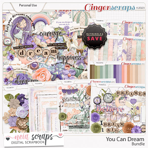 You Can Dream -Bundle - by Neia Scraps 