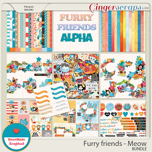 Furry friends - Meow - bundle