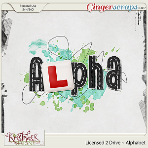 Licensed 2 Drive Alphabet