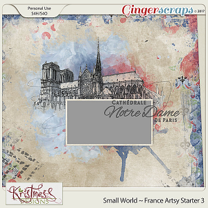Small World ~ France Artsy Starter 3