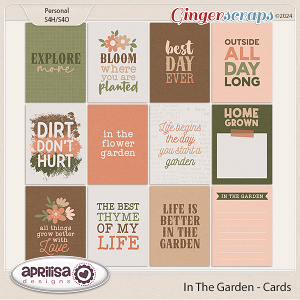 In The Garden - Cards by Aprilisa Designs