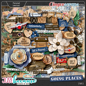 Going Places Kit by JB Studio