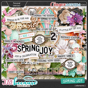 Spring Joy Elements by JB Studio