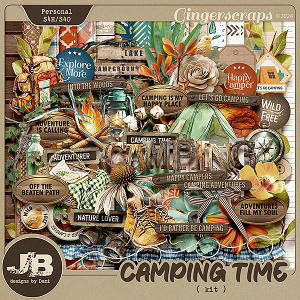 Camping Time Kit by JB Studio