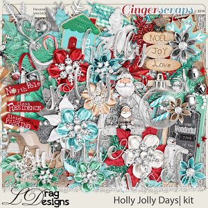 Holly Jolly Days by LDragDesigns