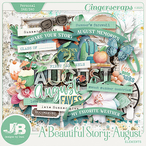 A Beautiful Story: August Elements by JB Studio