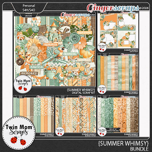 Summer Whimsy - BUNDLE by Twin Mom Scraps