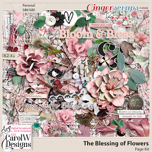 The Blessing of Flowers-Page Kit