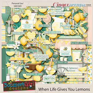 When Life Gives You Lemons by BoomersGirl Designs