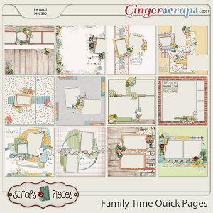Family Time Quick Pages by Scraps N Pieces