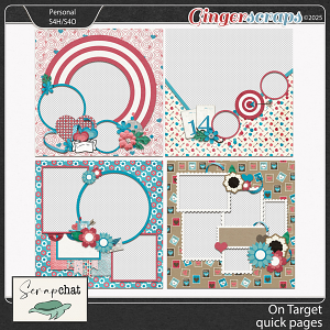 On Target Quick Pages by ScrapChat Designs