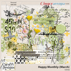 Happy Monthly-{March} Extras