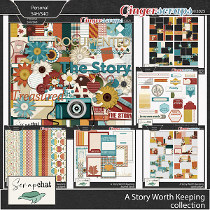 A Story Worth Keeping Collection by ScrapChat Designs
