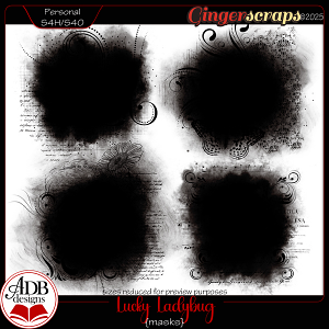 Lucky Ladybug Masks by ADB Designs